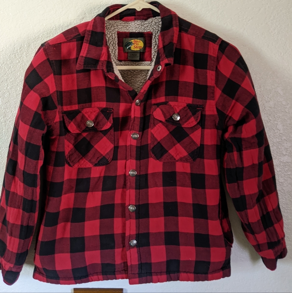 Bass pro shop plaid jacket